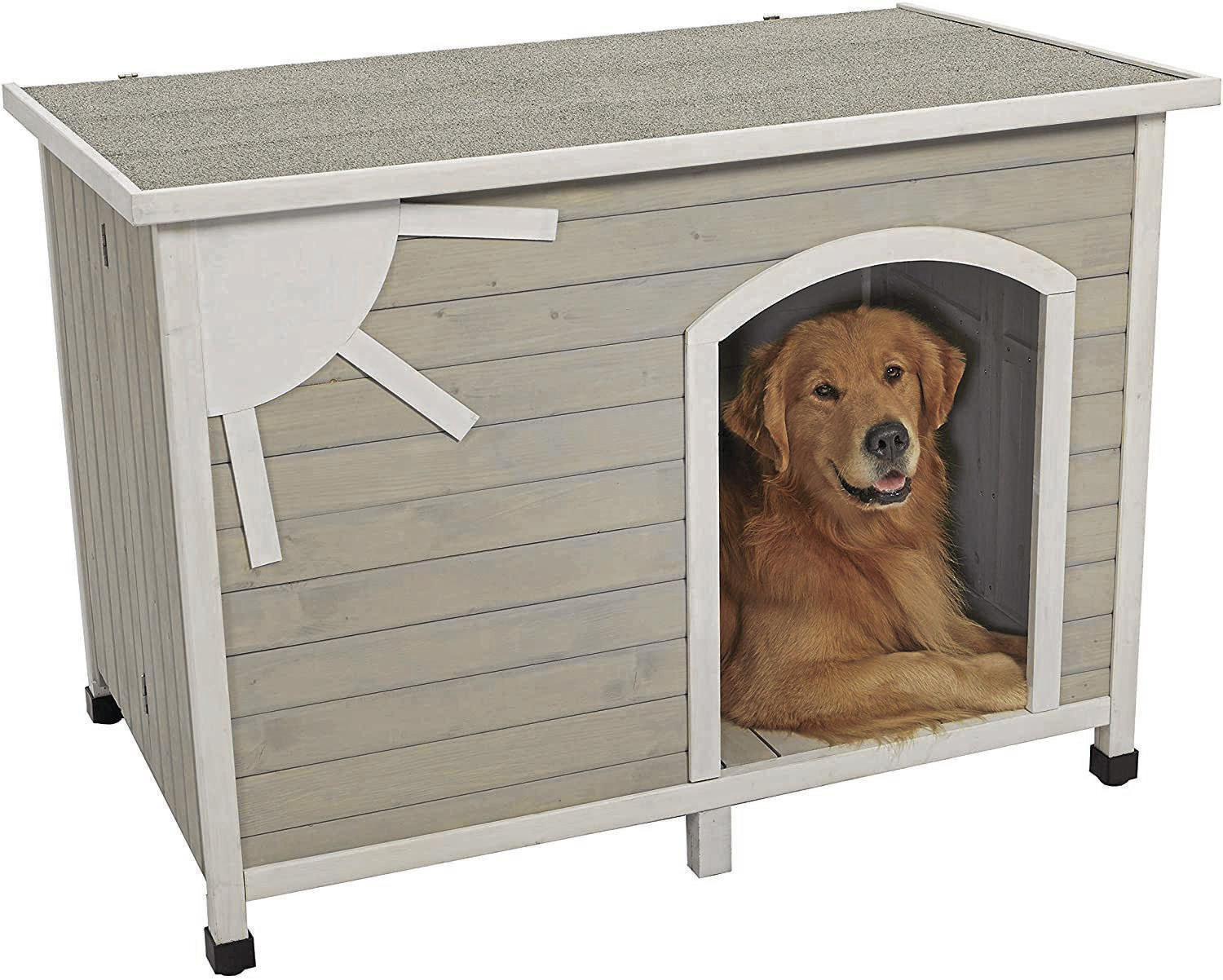 Midwest Homes for Pets Eillo Folding Outdoor Wood Dog house